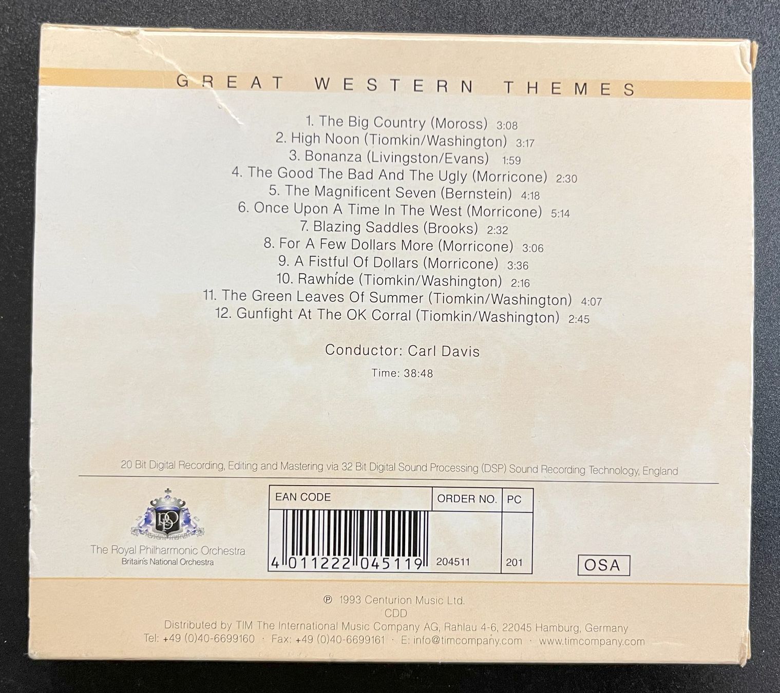 CD: Great Western Themes CD – Usato da Oftringen venduto da Vucki 1