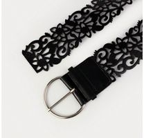 PROMOD (IT)109x5cm /NP27CHF  PU Leder Metall Gürtel
