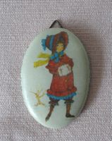 Kleines Bildchen im Stil von Sarah Kay 5,5cm x 8cm