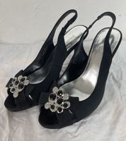 Graceland Sommer Pumps Schwarz, Gr. 37