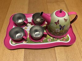 Spielzeug Teeservice mit Tablett