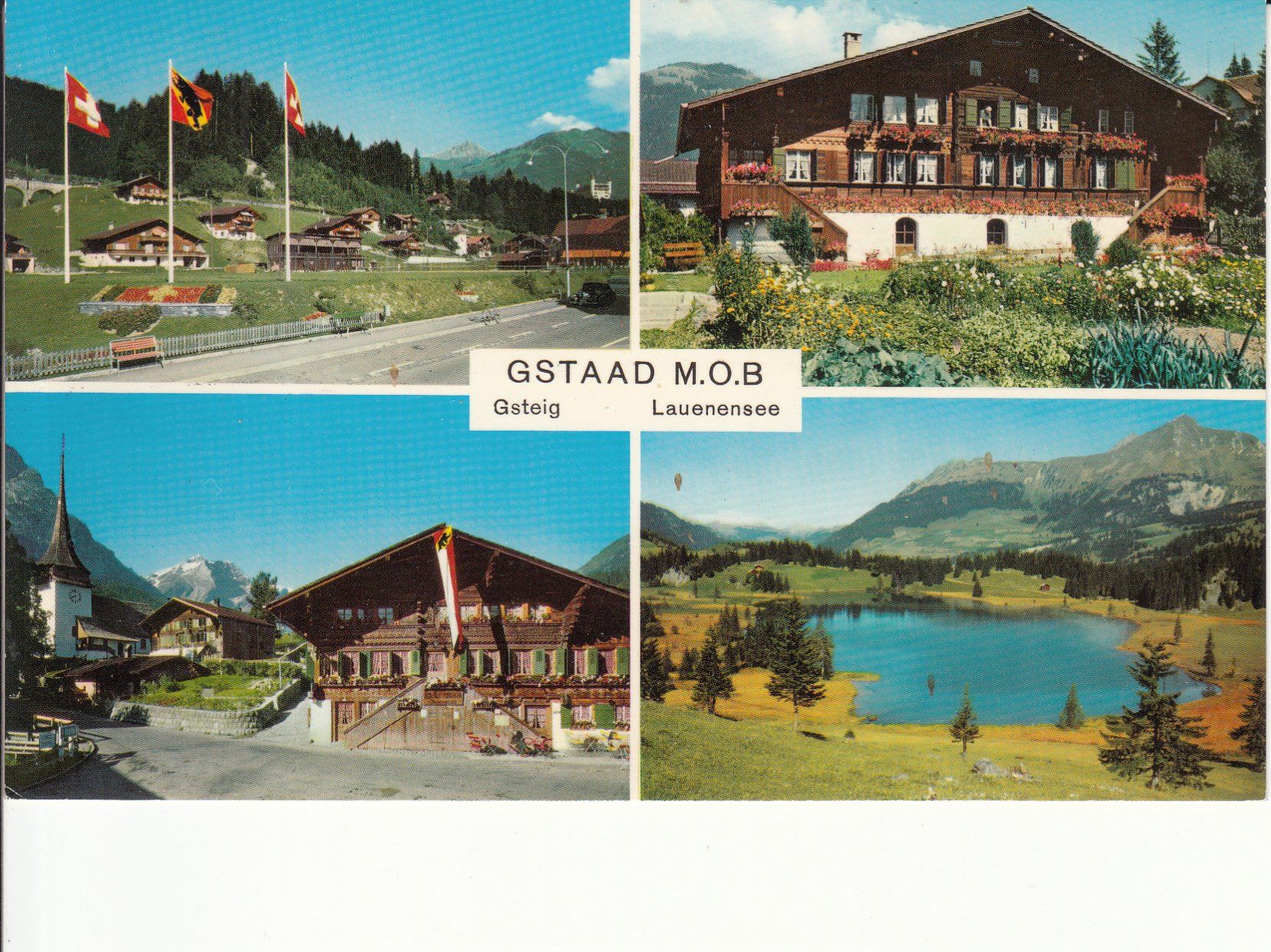 Cartoline postali: Gstaad, ca. 1965 – Usato da Bürglen TG venduto da StampGraf