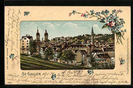 Passepartout-Lithographie St. Gallen, Te