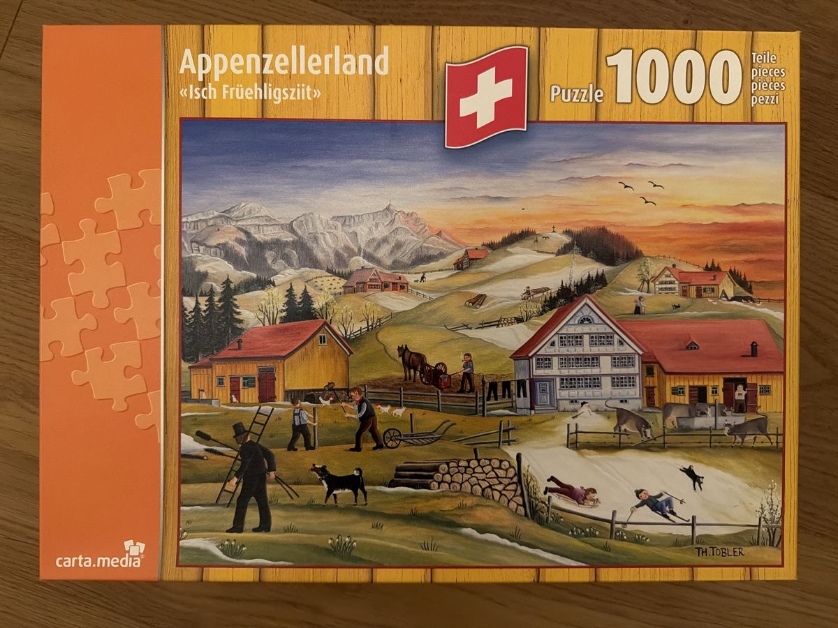 Puzzles: Puzzle Apperzellerland – Gebraucht aus Volketswil von nicken