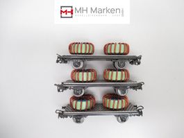 Märklin 3er Set Flachwagen mit Spule Ohne OVP AC WS H0