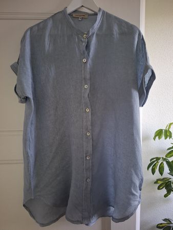 Leinen Bluse