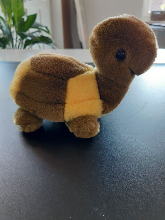 Ark Toys Plüsch-Schildkröte Mit Bohnenfüllung – Grün, 17 Cm Lang | Kuscheltier Für Babys Ab 0 Jahren