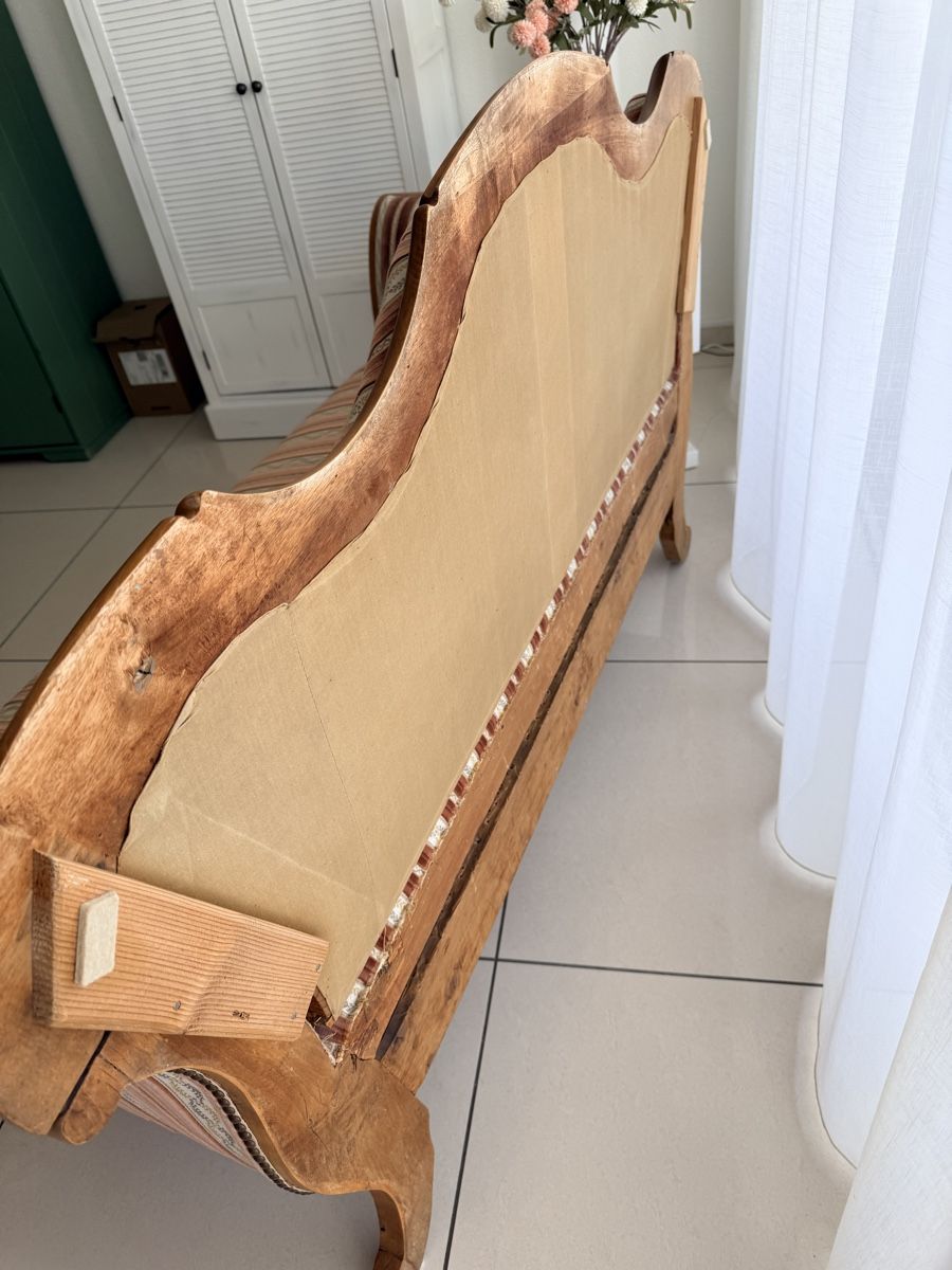 Divani: Biedermeier-Sofa – restauriert & neu bezogen – Usato da Oftringen venduto da Mosflei 3