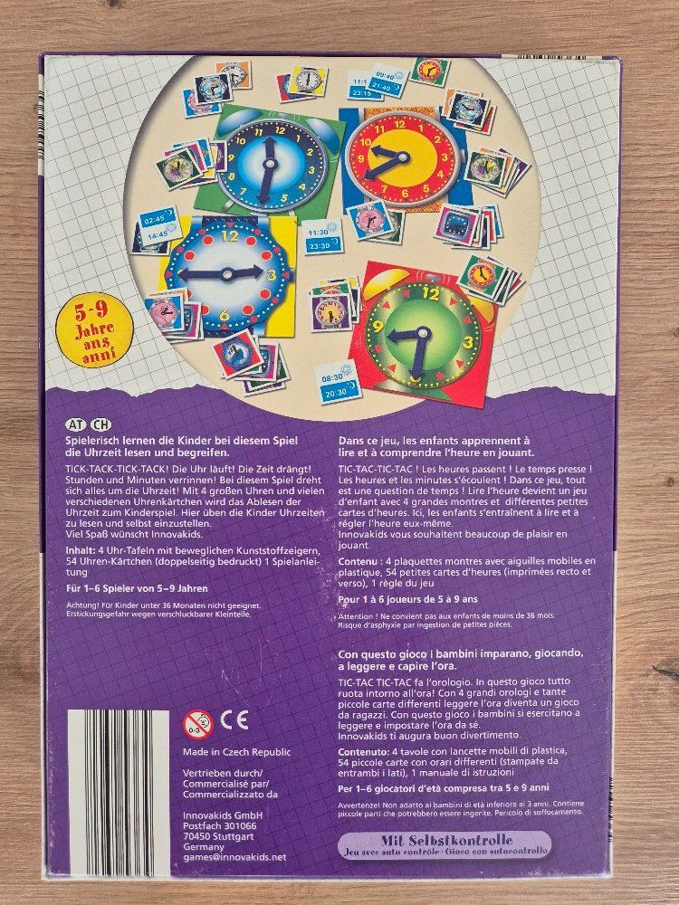 Spiele: Die Uhr spielend lernen – Gebraucht aus Buttisholz von sico20 1