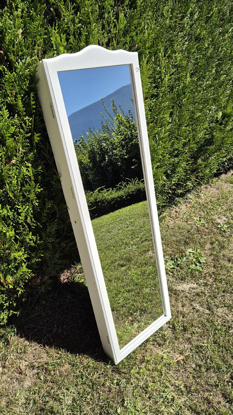 Spiegel: Armoire bijoux avec miroir blanc – Gebraucht aus Miège von zuf_k2z2