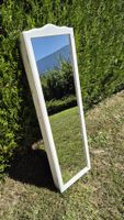 Armoire bijoux avec miroir blanc