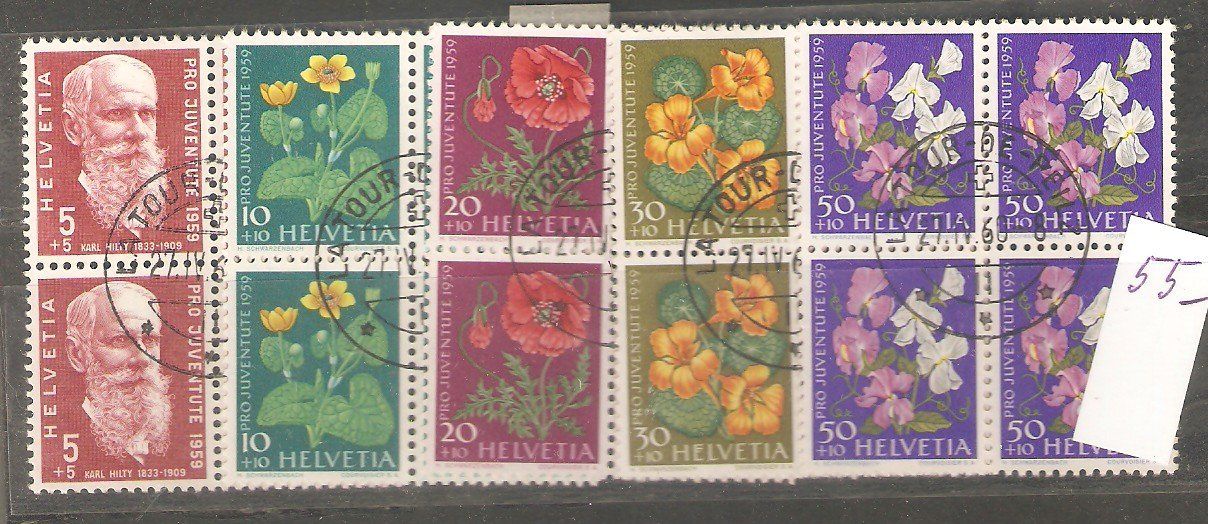Tous les timbres: PJ B/4 gest. – D'occasion à Lausanne par Whorvath