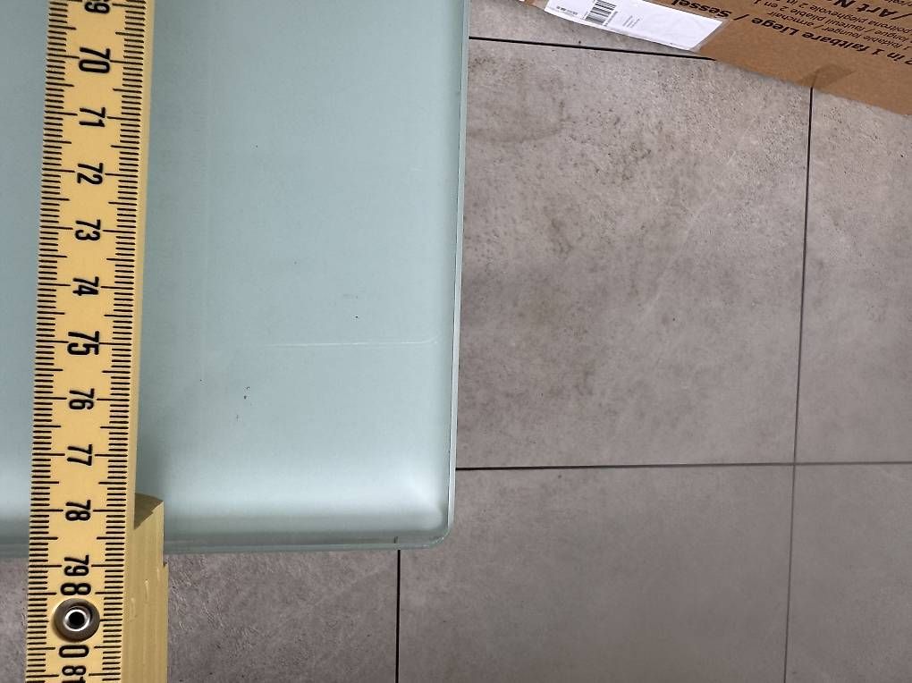 Tables: Esstisch mit Glasplatte  Occasion – D'occasion à Küssnacht am Rigi par mythen70 2