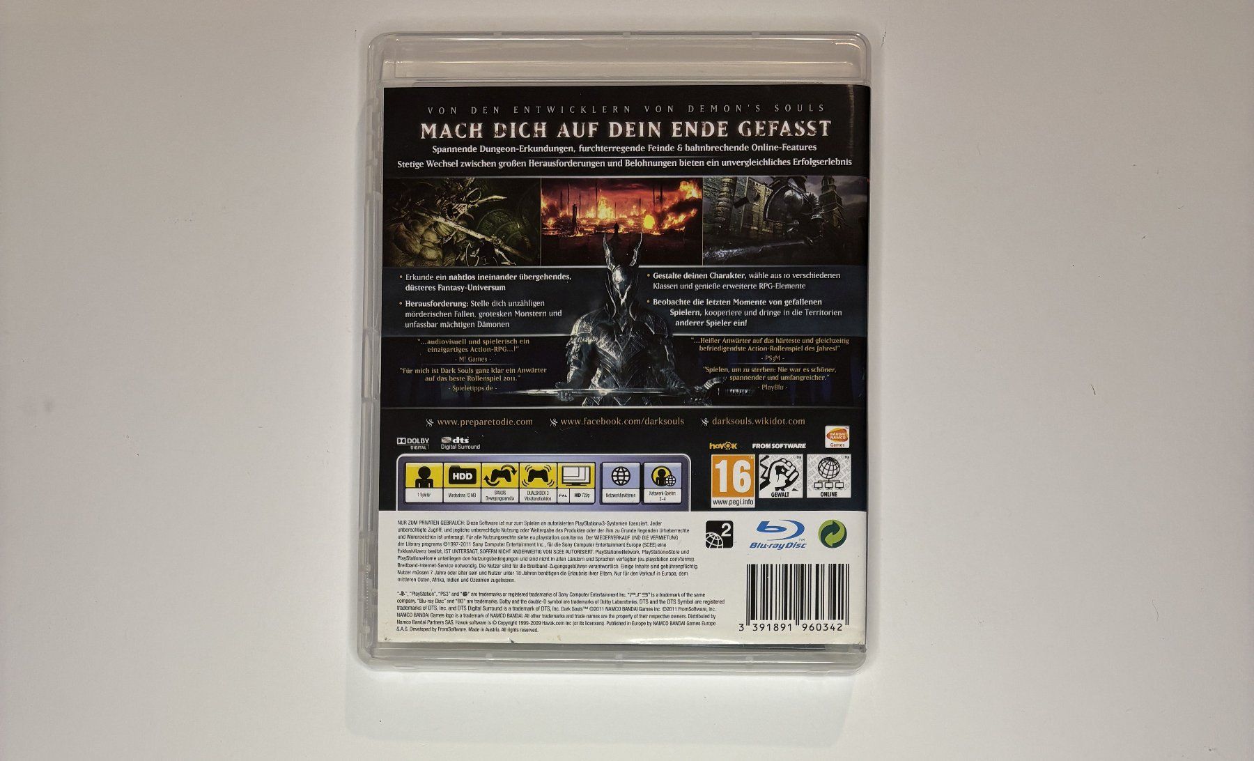 Giochi: PS3 - Dark Souls – Usato da Allschwil venduto da Bullach 2