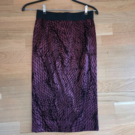Dolce & Gabbana Midi-Rock mit Webmuster