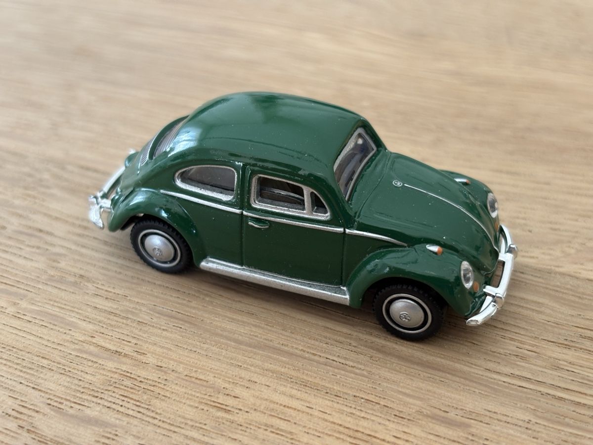 Modellini d'auto: 1 VW Käfer**grün**Länge: 6cm** – Usato da Volketswil venduto da Car6 1