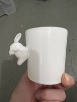 Tasse Porzellan Hase