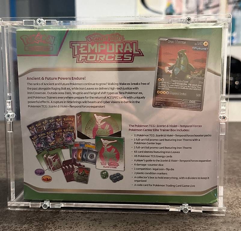 Pokémon Sammelbilder & Trading cards: Temporal Forces Iron Leaves Pokémon Center Elite Trainer Box – Neu und originalverpackt aus Penthaz von Loupuce 2