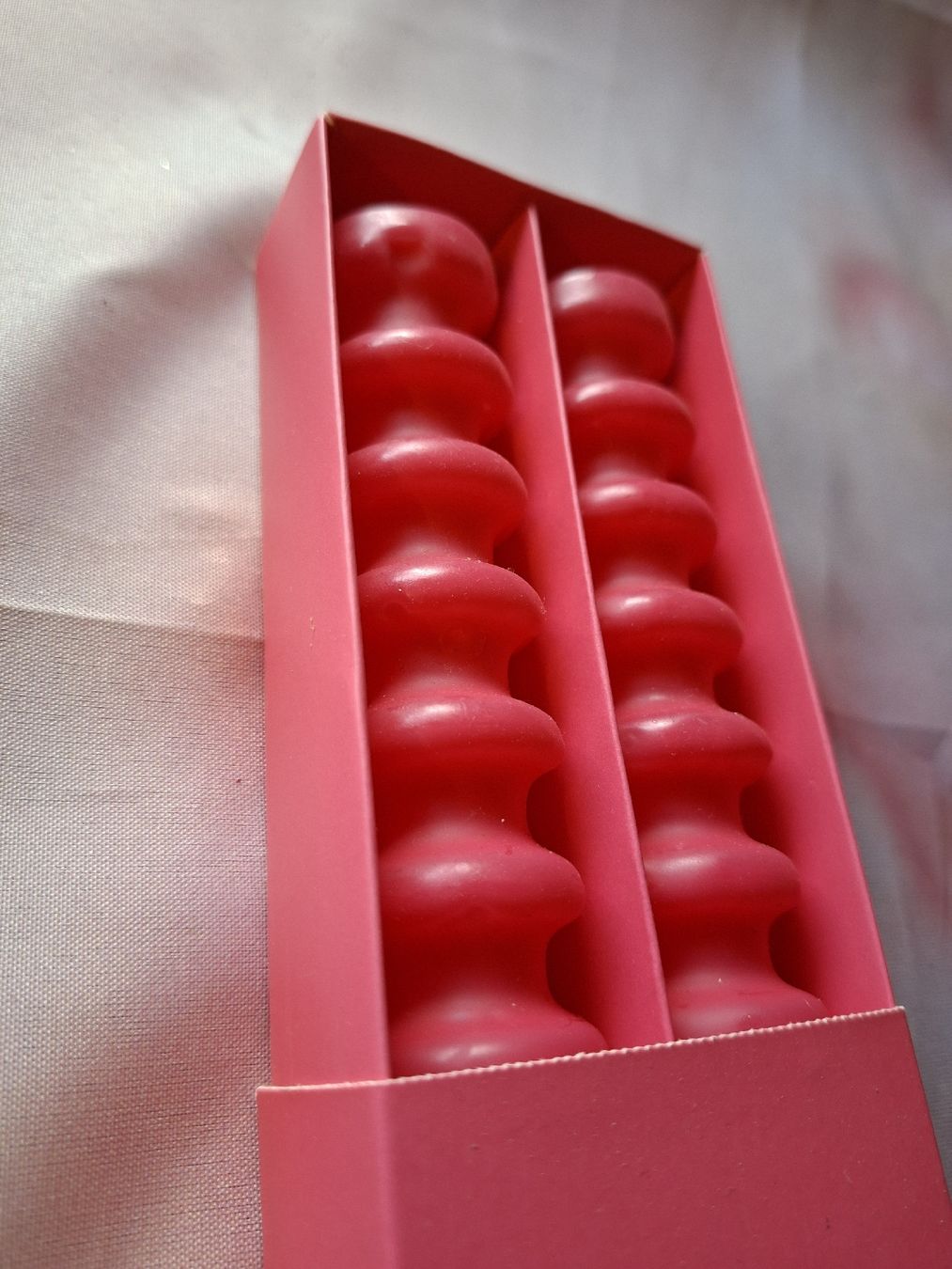 Kerzen: neu: Pink Kerzen im 2er Pack  – Neu und originalverpackt aus Nassen von verrueckt 1