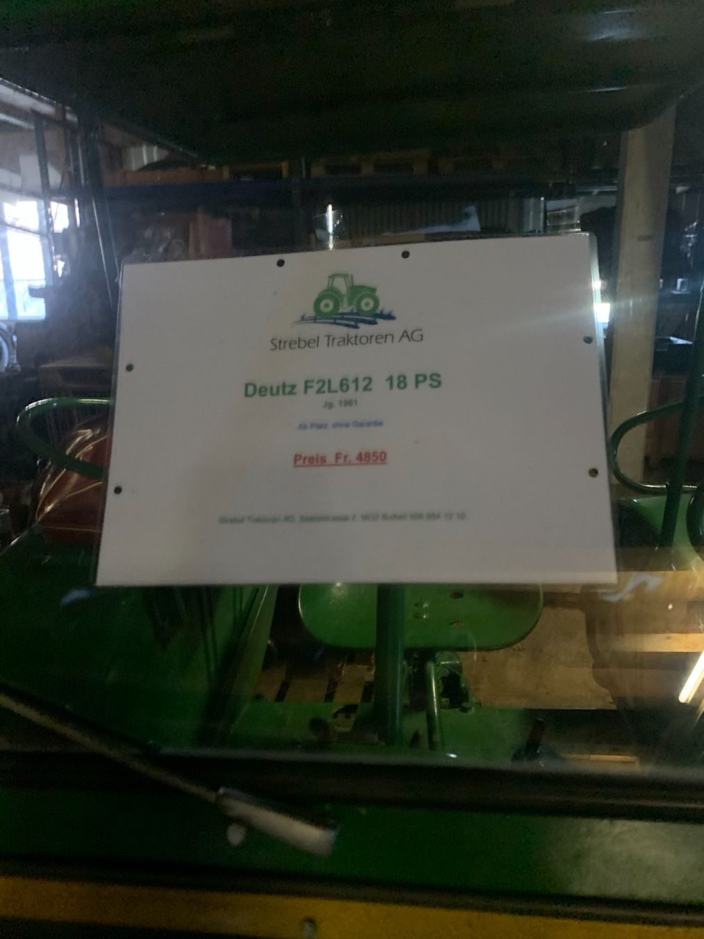 Deutz Trattori: Deutz F2L612 – Usato da Buttwil venduto da obelix-idefix 4