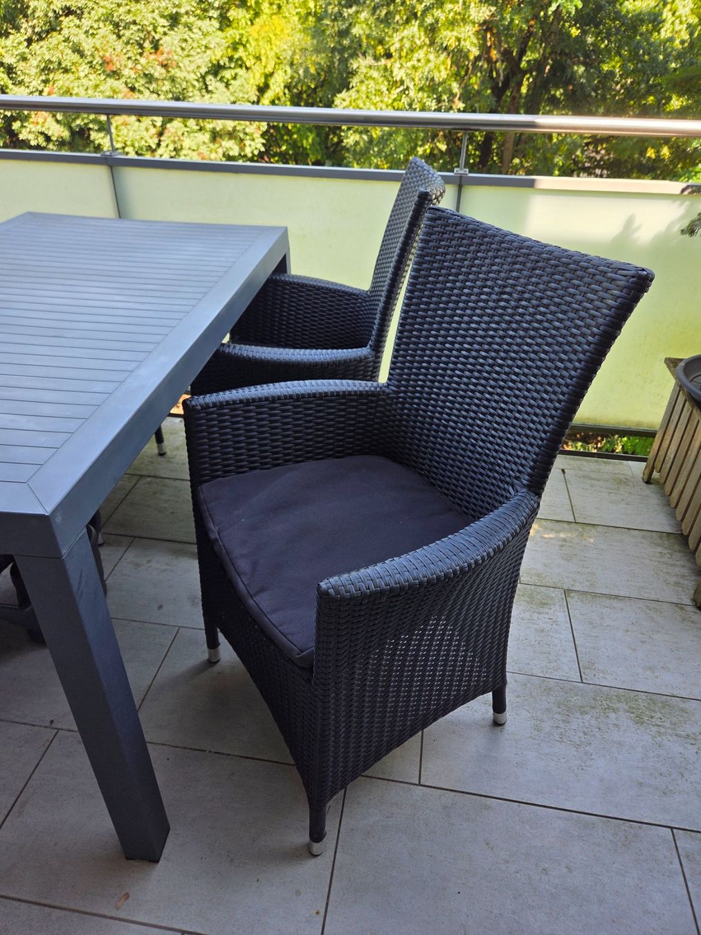 Tischset: Gartentisch / Balkontisch gebraucht – Gebraucht aus Dietikon von Rebi12345 1