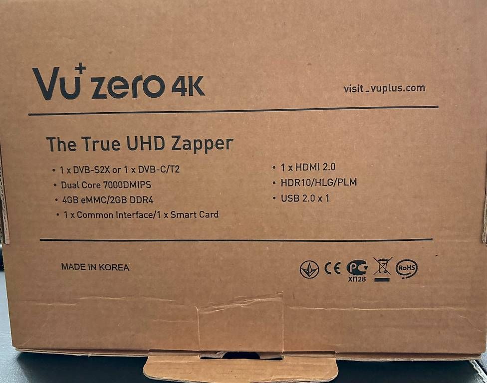 Receiver: Satellitenempfänger Vu Zero 4K plus Sat-Spiegel Selfsat – Gebraucht aus Spreitenbach von Outsider 4