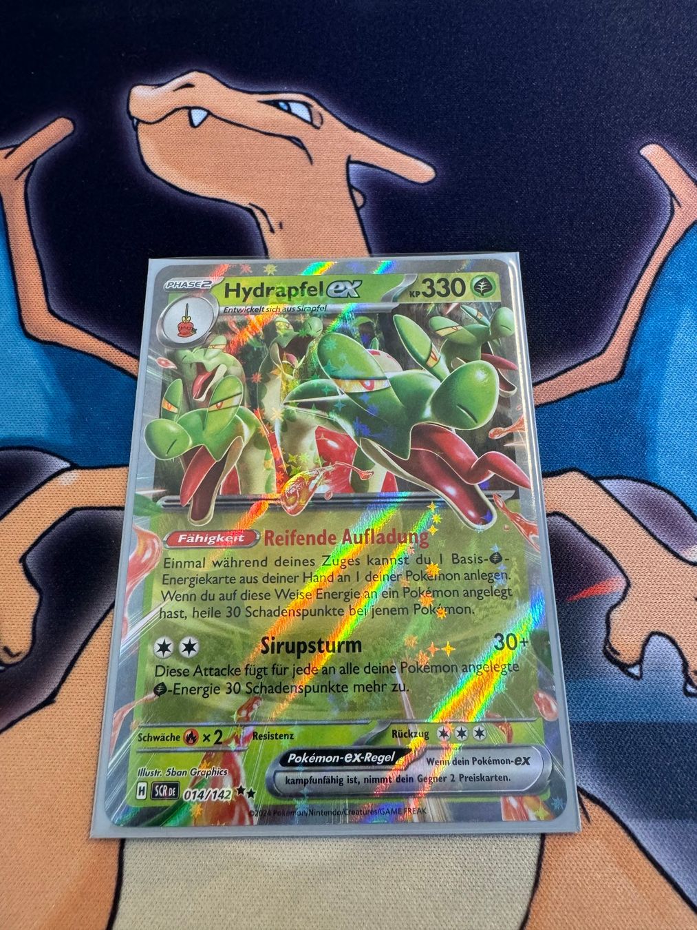 Pokémon Carte collezionabili: Hydrapfel ex (SCR 014) - Stellarkrone – Nuovo (secondo la descrizione) da Bülach venduto da Pfrenzel