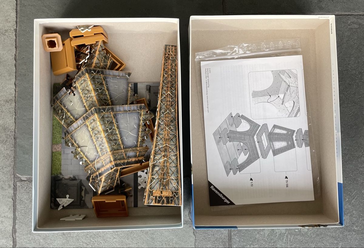 Ravensburger Puzzles: 3D Puzzle - Eiffelturm  – Gebraucht aus Zollikon von yul_5wgc 1
