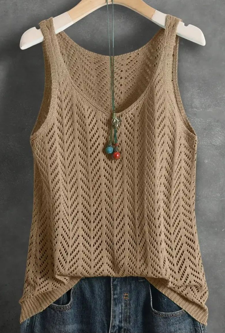 Top: Stricktop Damen beige Grösse XL neu – Usato da Kriens venduto da jamal012