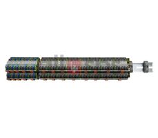 WAGO KLEMMSTEG 516MM BESTÜCKT & BESCHRIFTET