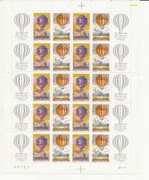 Feuille bicentenaire Air espace 1983 **