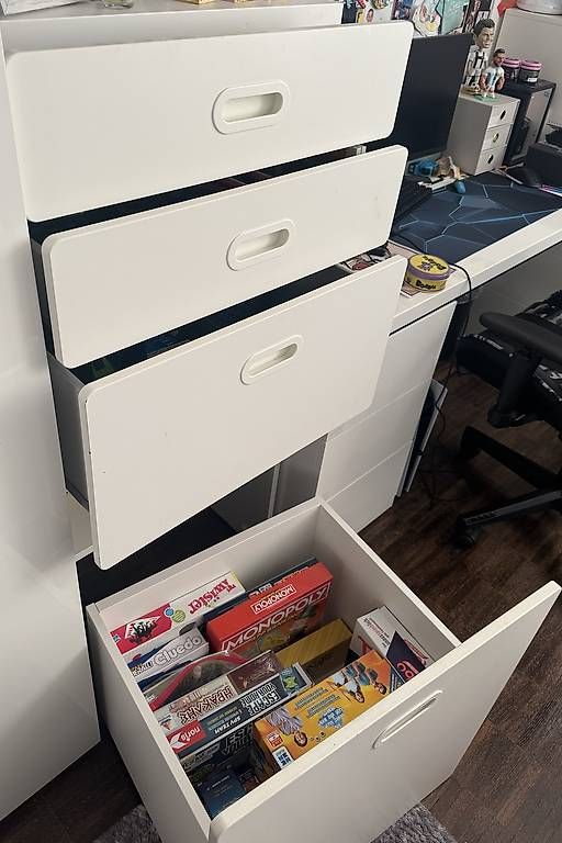 Ikea Cassettiere: Weisses Schubladenregal / Kommode  2-teilig – Usato da Oberglatt ZH venduto da lia_2jy2 1