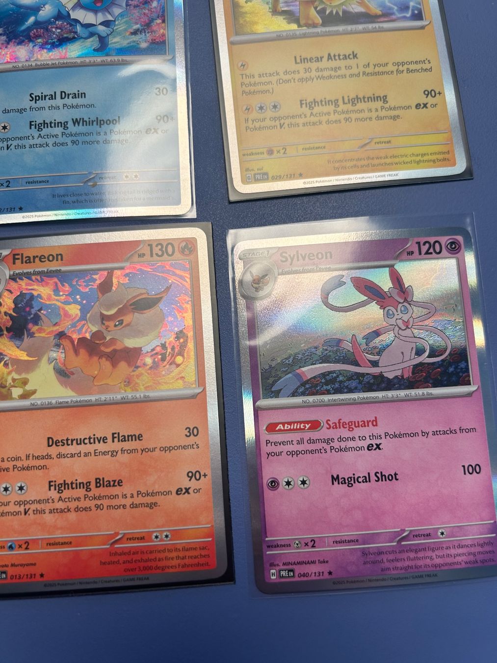 Pokémon Carte collezionabili: 6 Holo Pokémon Prismatic Evolutions – Nuovo (secondo la descrizione) da Schlieren venduto da happymerchant64 3