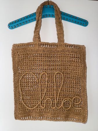 Tasche aus Raffiabast
