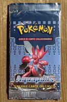 Leeres Pokémon Aquapolis Booster Italienisch