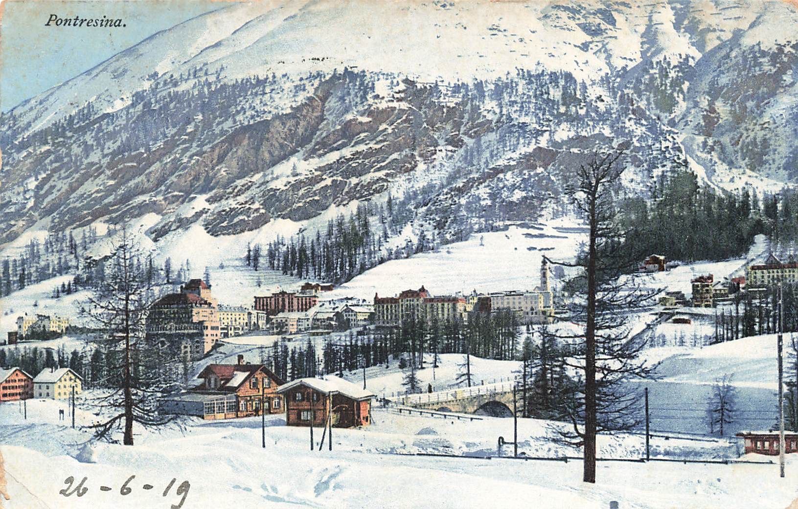 Cartes postales: Pontresina 1919 – D'occasion à Biasca par Blenio71