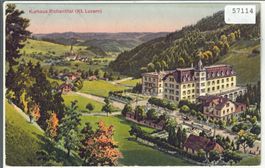 Kurhaus u. Wasserheilanstalt Richenthal - Litho