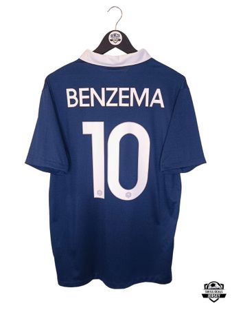 BENZEMA #10 Original France 2014-15 Home Trikot