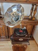 Nostalgie Grammophon Sound Master Trichtergrammophon 
