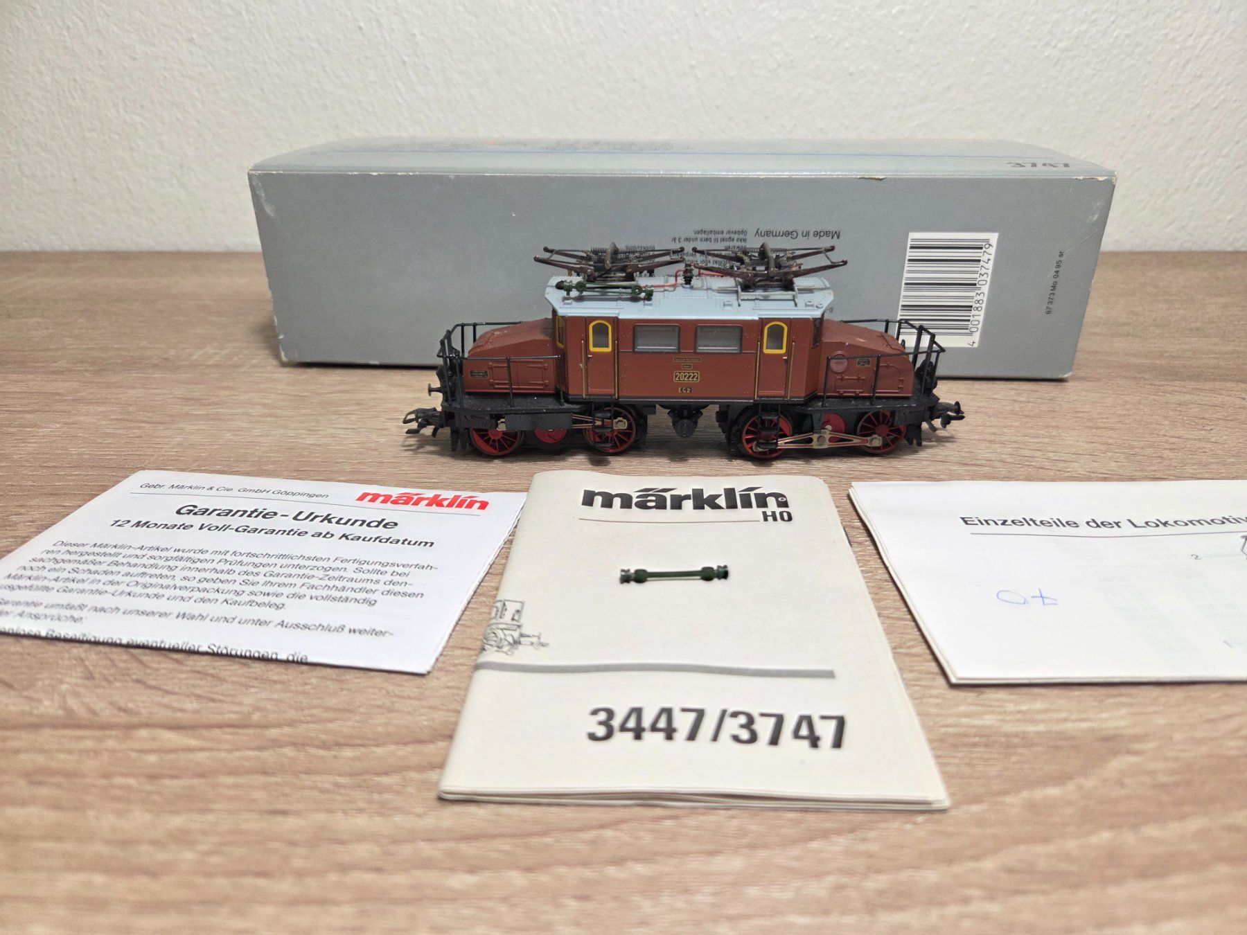 Märklin Modellini di ferrovie: Märklin 3747 E-Lok EG2 DB Digital H0 – Usato da St-Aubin-Sauges venduto da Lo_Go 6