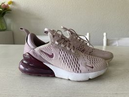 Nike Air Max 270 Gr. 38.5 (US 7.5) Rosa/Weinrot Top Zustand