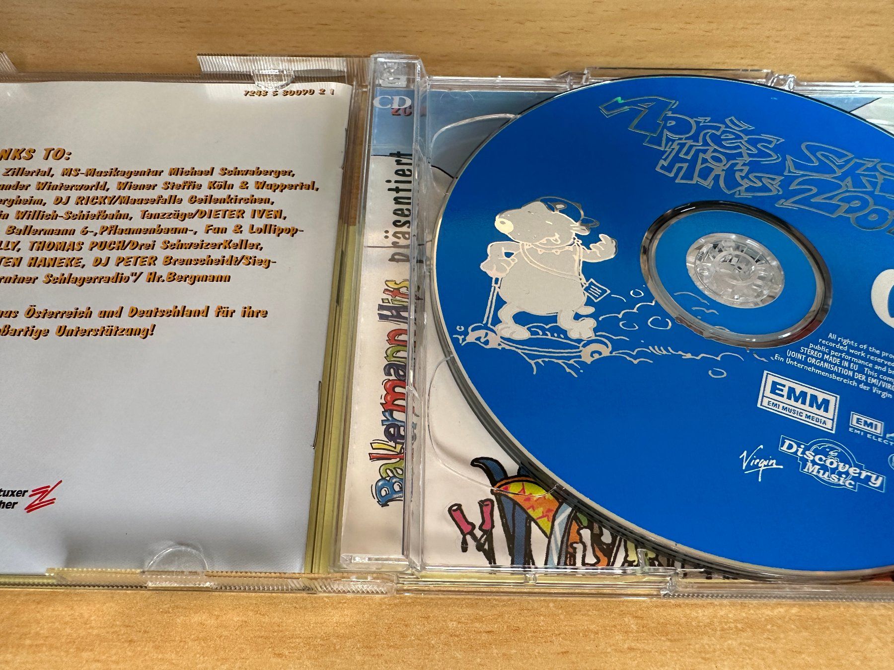 CD: Various – Apres Ski-Hits 2001 - 2 CD – Usato da Rikon im Tösstal venduto da Alpenmutz 2