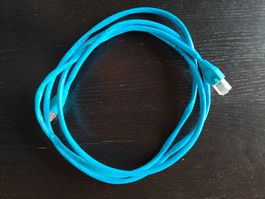 D-Link Netzwerkkabel, blau, 175cm