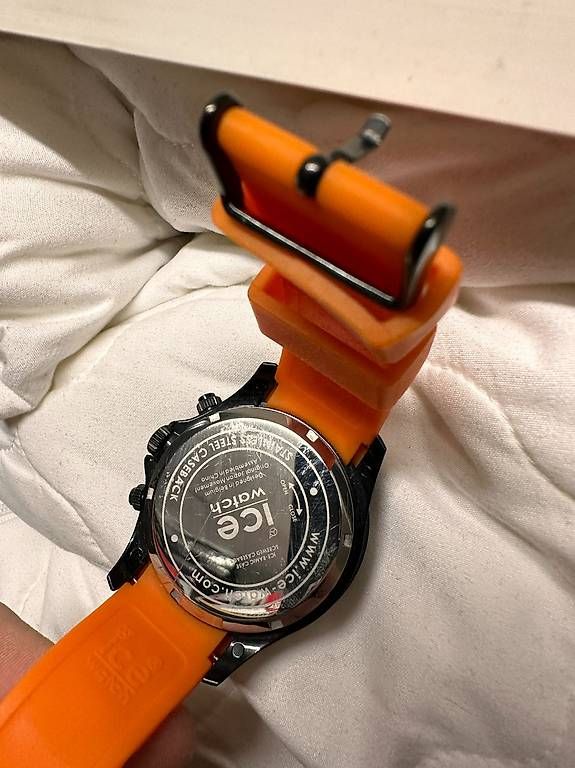 Ice watch Orologi: Ice Watch Chronometer in schwarz / orange – Usato da Islikon venduto da Lucride_ 3