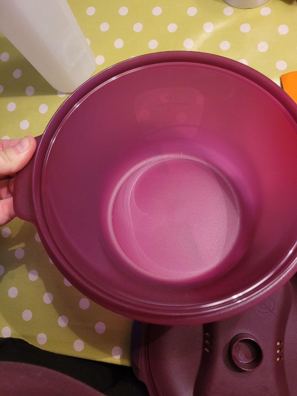 Tupperware Elettrodomestici da cucina: Tupperware Micro Rice Maker Large violet NEU – Nuovo e nell'imballaggio originale da Weingarten-Kalth venduto da Angela0124 2