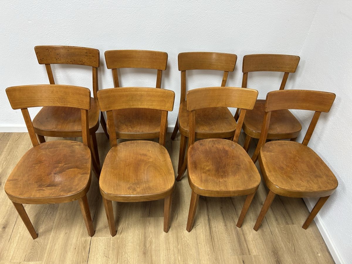 Horgen Glarus Sedie: 8er Set Horgen Glarus Beizenstühle – Usato da Basel venduto da MoebelSackmann 3