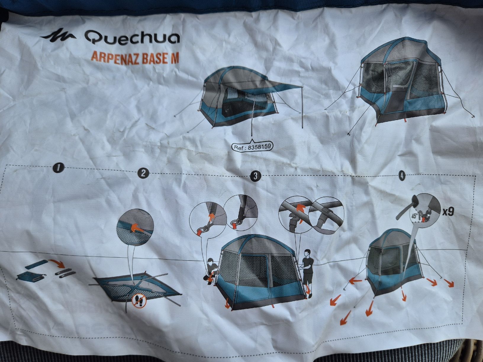 Decathlon Verande & Tende da sole: Aufenthaltszelt Quechua Arpenaz Base M  – Usato da Haldenstein venduto da Ramona_D. 5