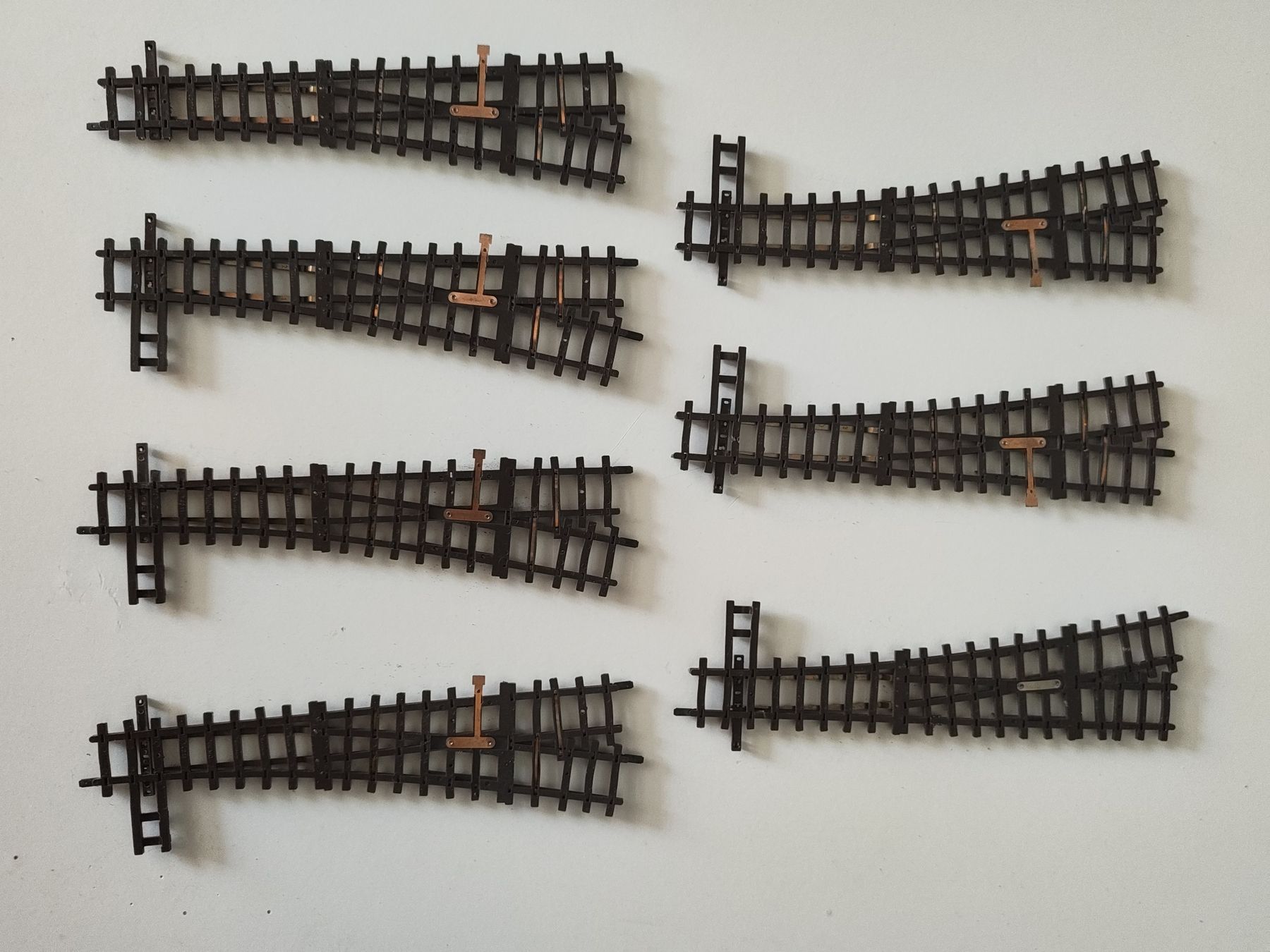 Bemo Modellini di ferrovie: Bemo Weichen 7 Stück – Usato da Henggart venduto da hase25 1