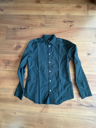 Camicia uomo H&M verde bosco, praticamente nuova