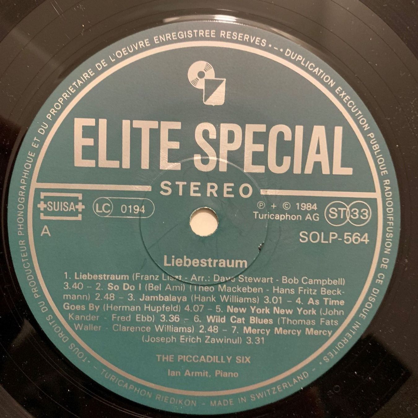 Schallplatten: PICADILLY SIX & ONE / LIEBERSTRAUM – Gebraucht aus Sarnen von m-basic 2